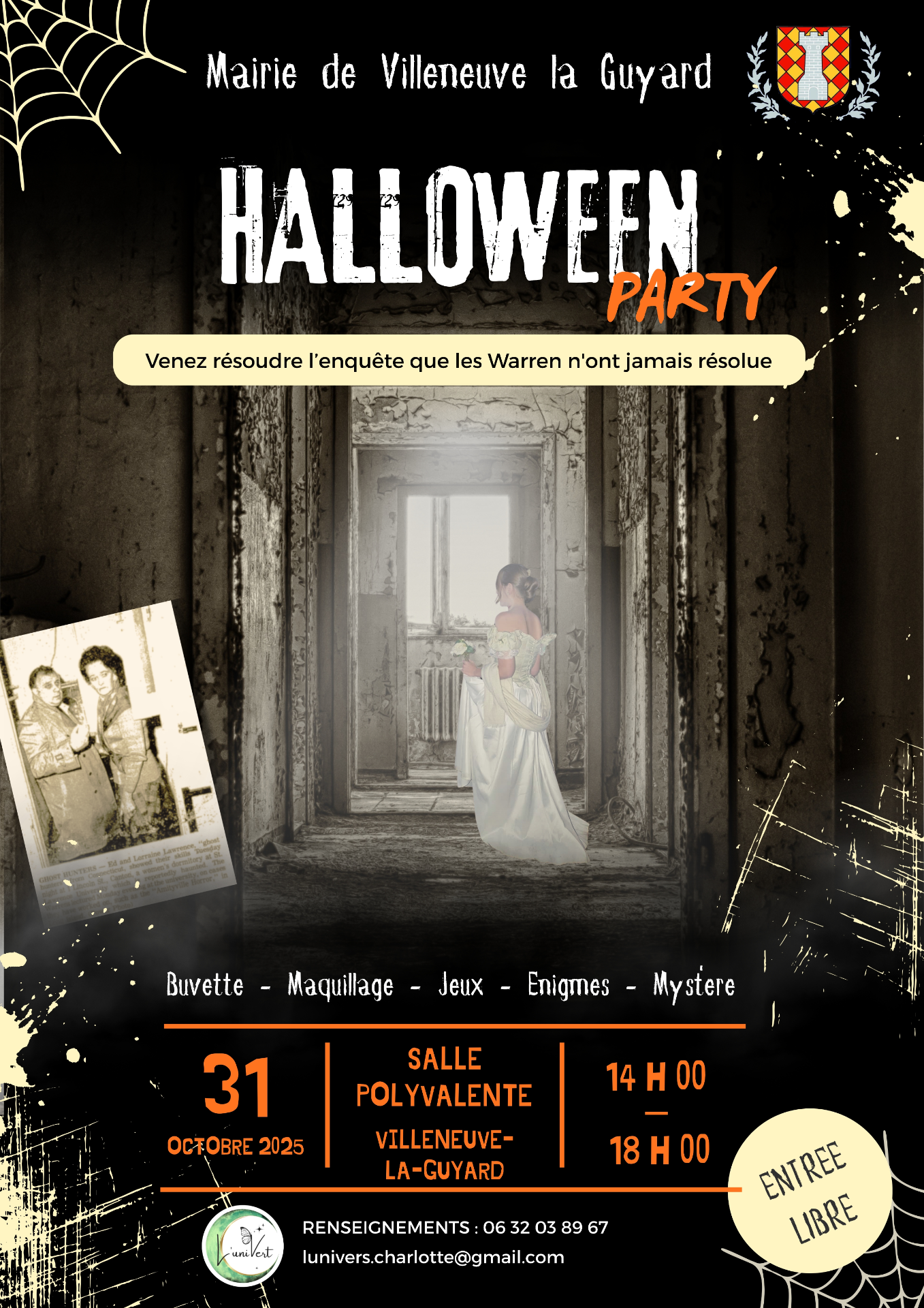 Venez résoudre l'enquête des WARREN §