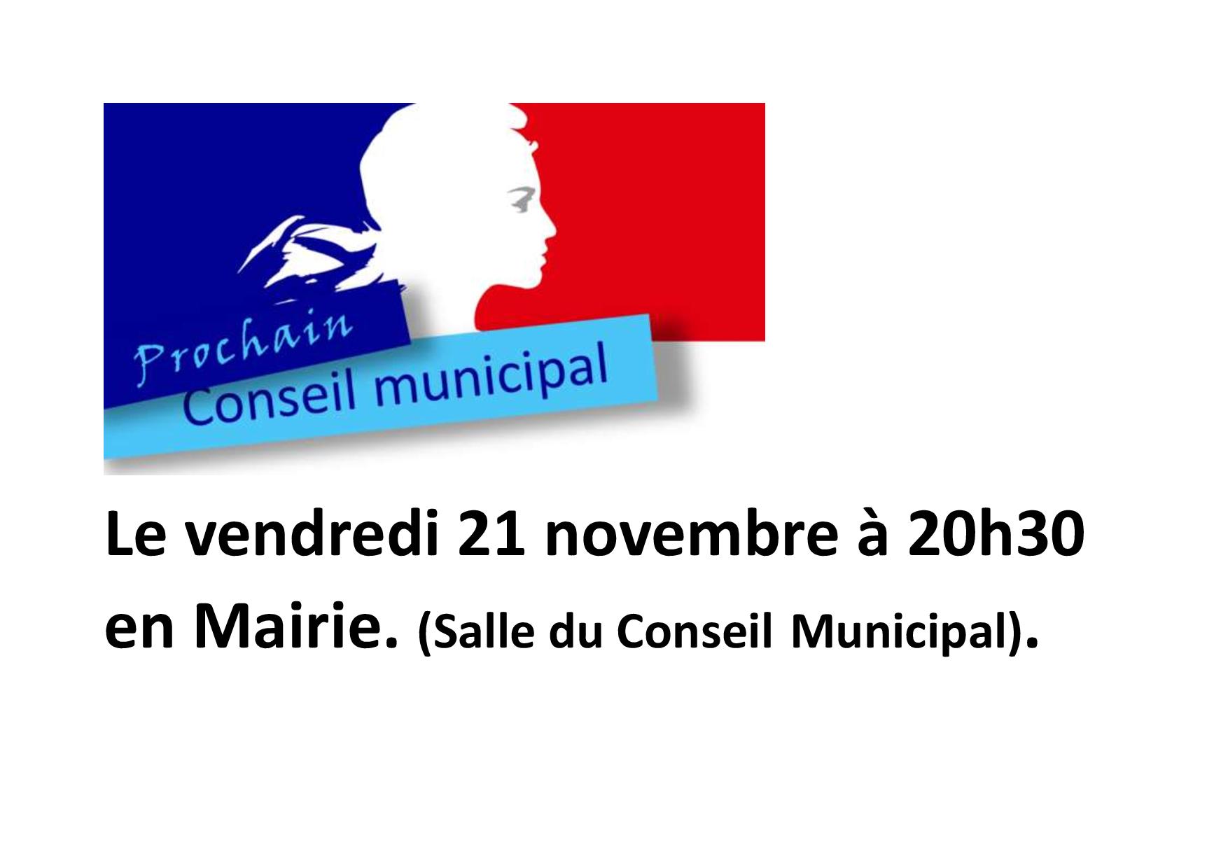 Conseil Municipal
