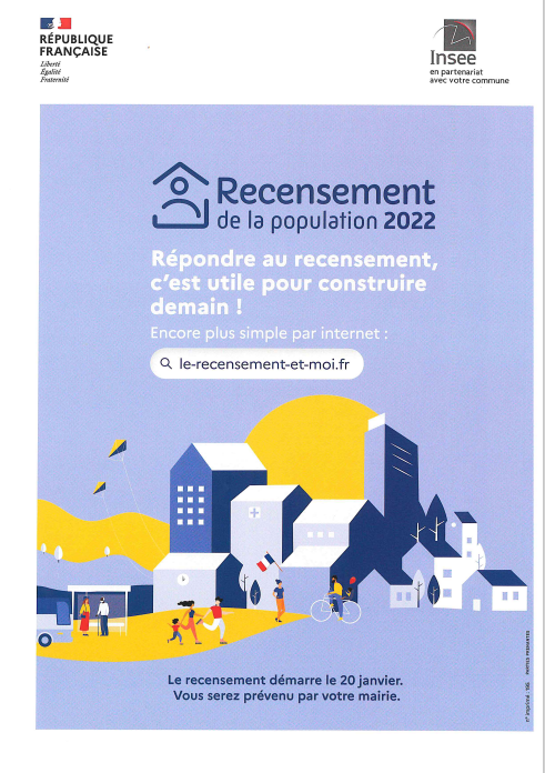 communiqué recensement 2022